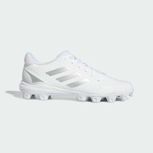 Adidas Pure Hustle 2 Molded Softball Cleats For Women Size 10.5 White